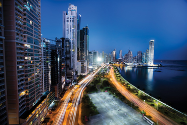 Night skyline